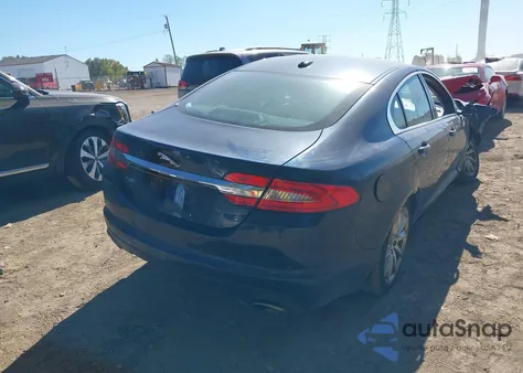 2012 Jaguar Xf из США, поврежденный, VIN SAJWA0FBXCLS46641